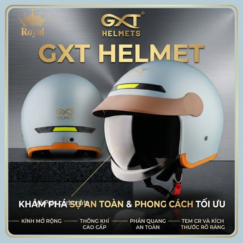 Nên mua mũ bảo hiểm hãng nào? GXT là một trong những thương hiệu uy tín