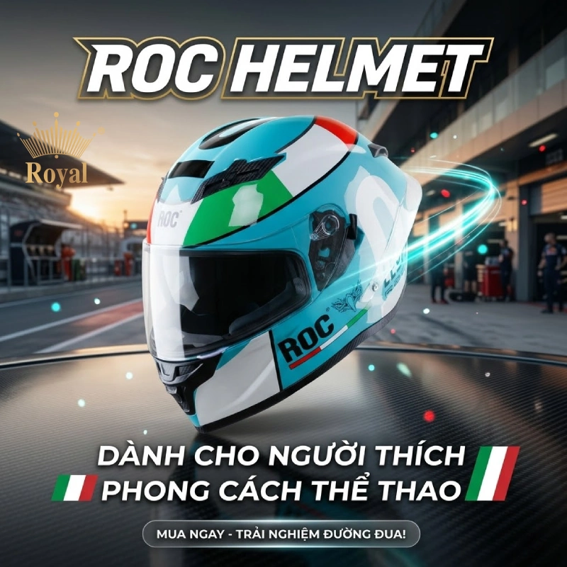 ROC Helmet – dành cho người thích phong cách thể thao 