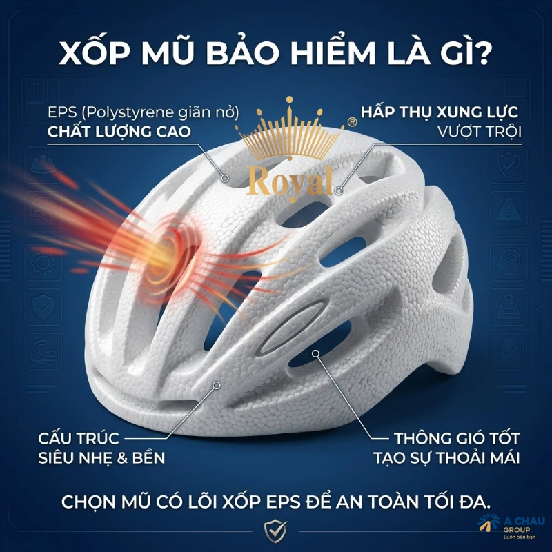 Xốp mũ bảo hiểm là gì 