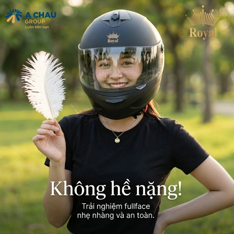 Đội mũ fullface có nặng không?