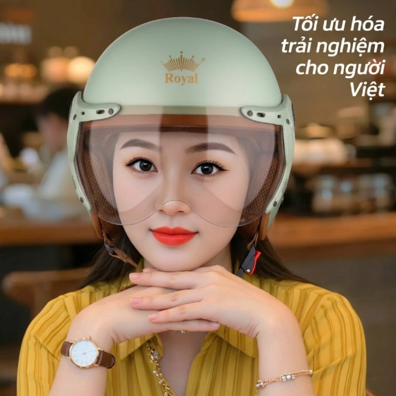 Vì sao nhiều người chọn mũ bảo hiểm Royal? Tối ưu hóa trải nghiệm cho người Việt