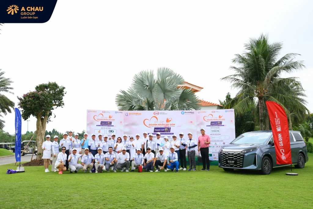 Á Châu Group đồng hành cùng giải Golf doanh nhân Sài Gòn tranh cúp Royal Helmet