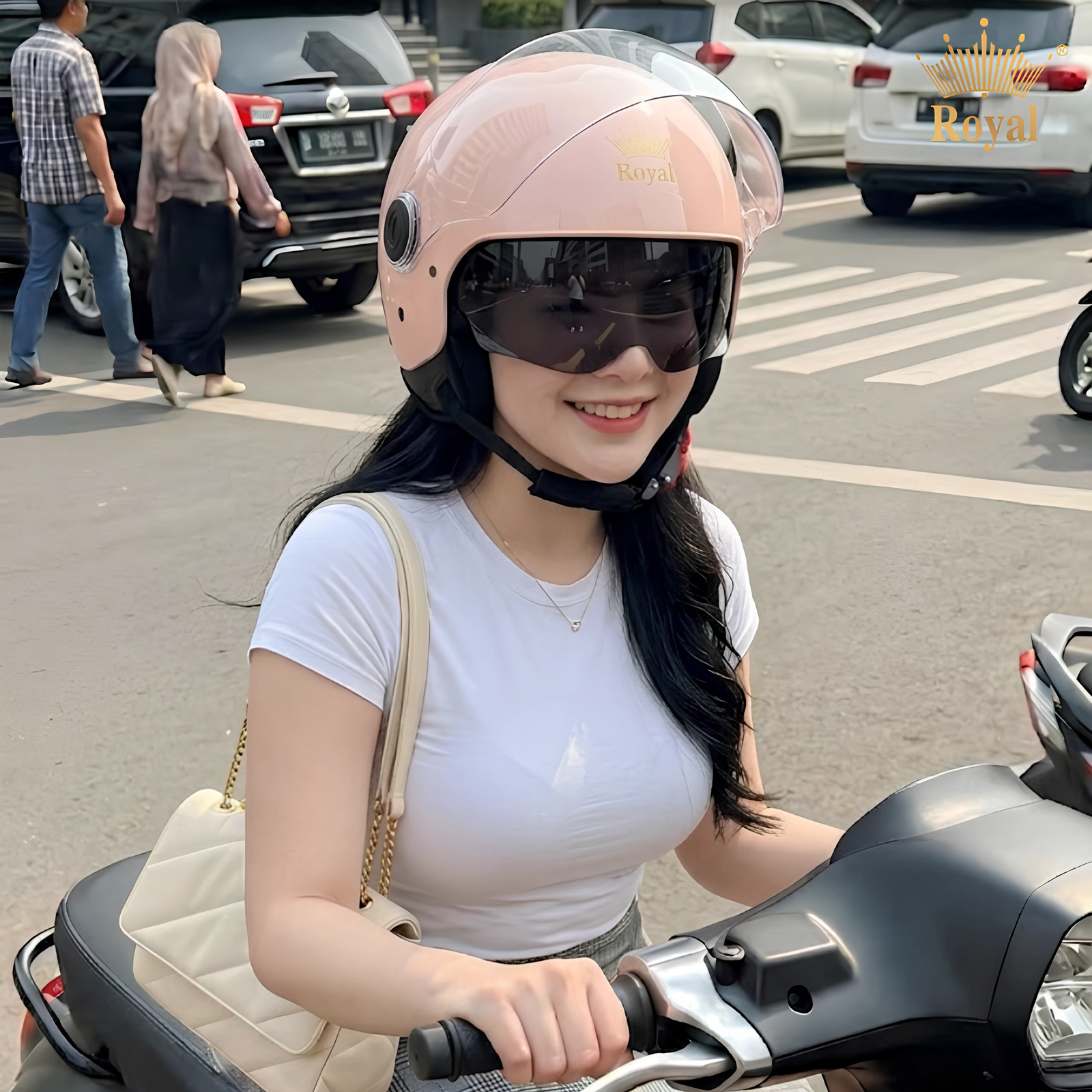 Chọn mũ 1/2 hai kính để sử dụng đa năng