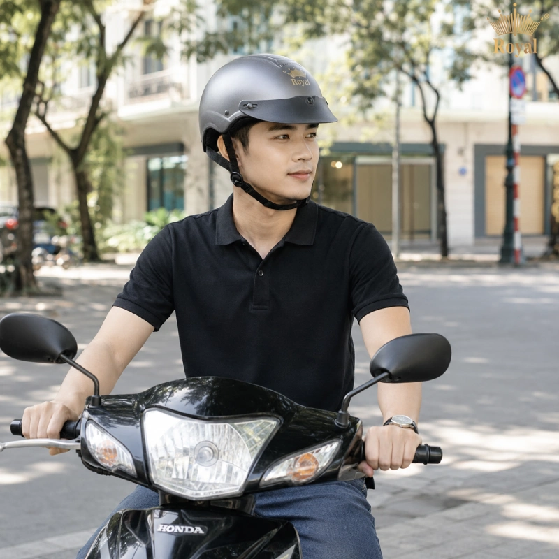 Mũ 1/2 nào phù hợp nam giới M103
