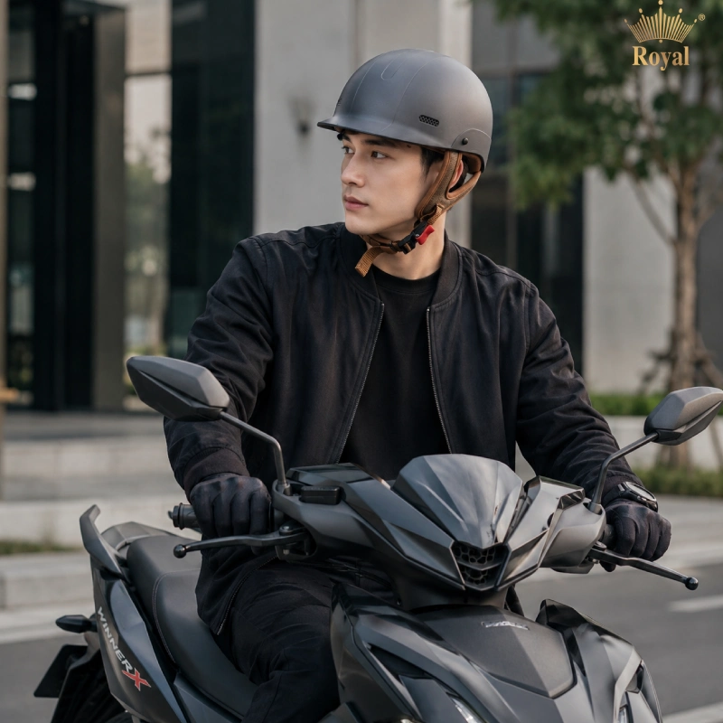 Mũ 1/2 nào phù hợp nam giới M1S04