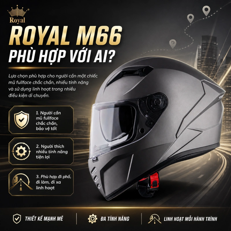 Royal M66 phù hợp với ai?