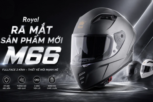 Chính thức: Royal Helmet ra mắt M66
