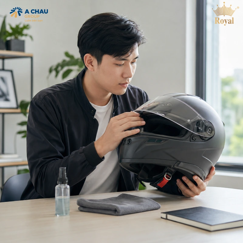 Vì sao cần kiểm tra mũ bảo hiểm định kỳ?