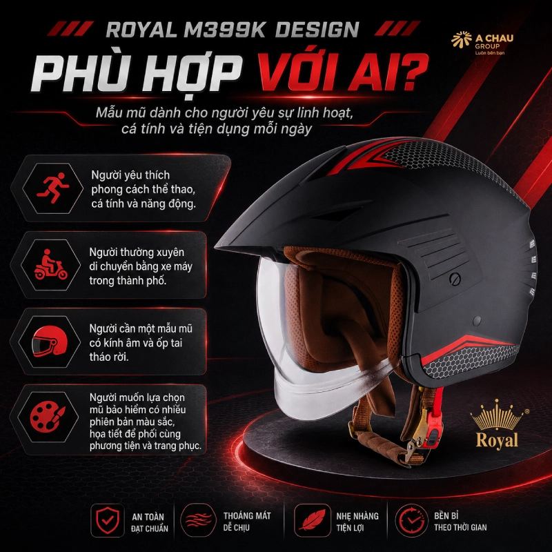 Royal M399K Design phù hợp với ai?