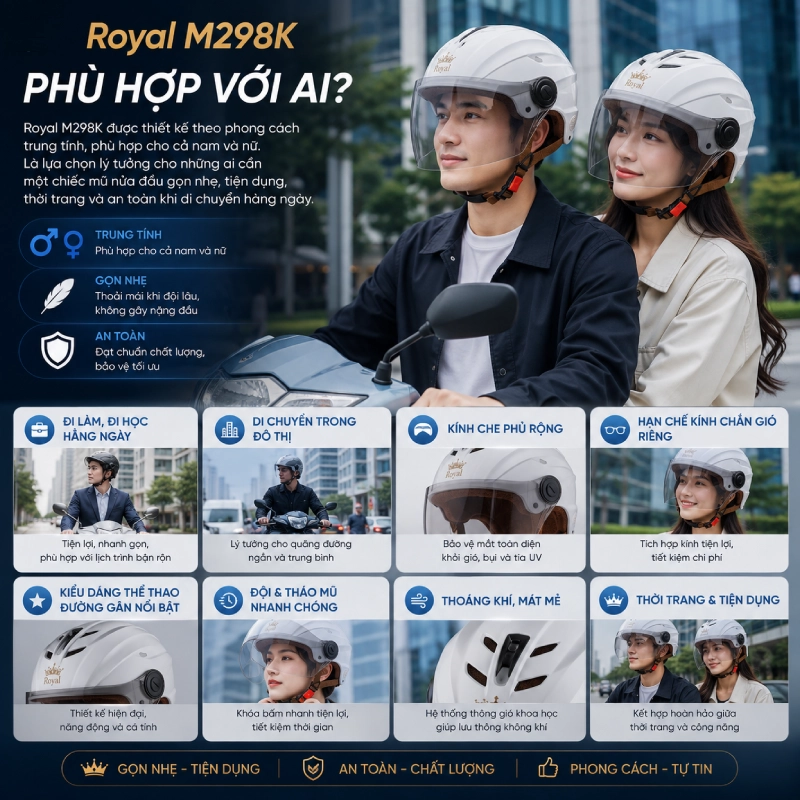 Royal M298K phù hợp với ai?