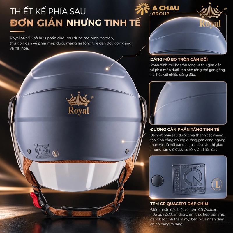 Thiết kế phía sau tinh tế