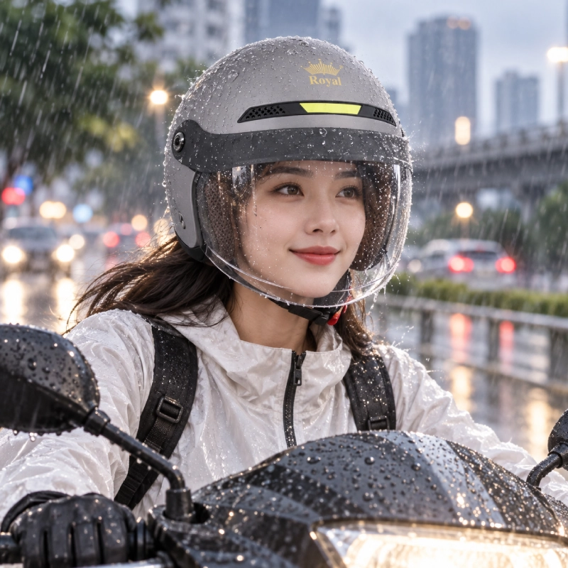 Hỗ trợ bảo vệ mắt khi trời mưa