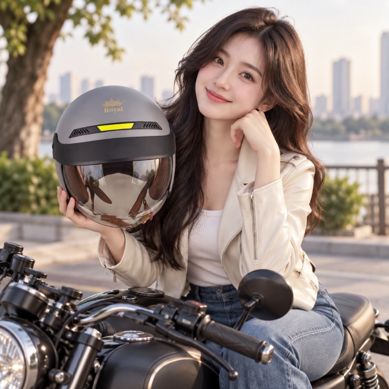 Mũ bảo hiểm 3/4 có kính là gì