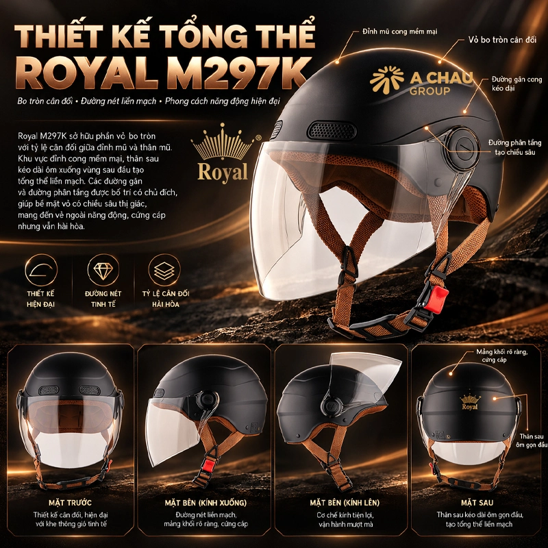 Thiết kế tổng thể Royal M297K