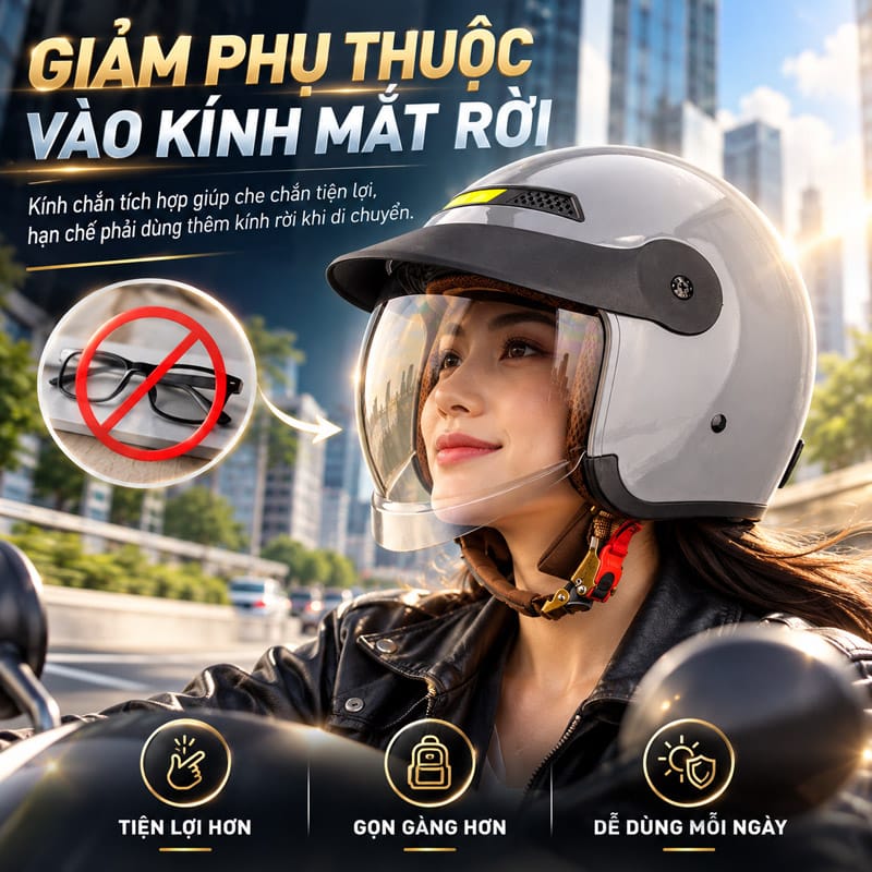 Giảm phụ thuộc vào kính mắt rời