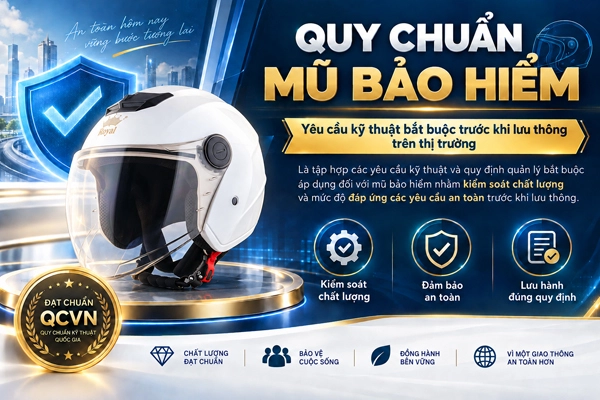 Quy chuẩn mũ bảo hiểm